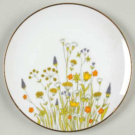 Alpine Meadow Bread & Butter Plate