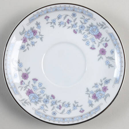 Blue Rose Saucer