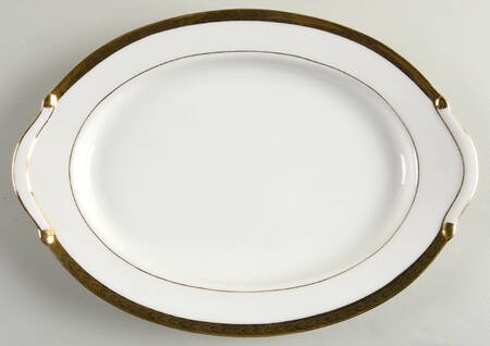 Golden Oak 14" Oval Serving Platter