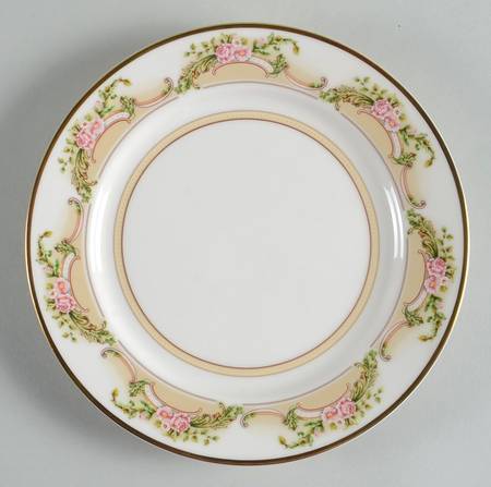 Rosa Gallica Salad Plate