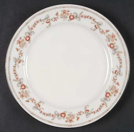 St. Regis (Platinum Trim) Salad Plate