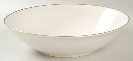 Viletta Classic Gold 9" Round Vegetable Bowl
