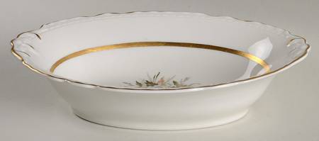 April 10" Oval Vegetable Bowl