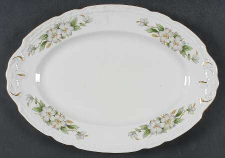 Arcadia 13" Oval Serving Platter