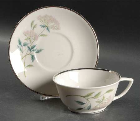 Catalina Footed Cup & Saucer Set