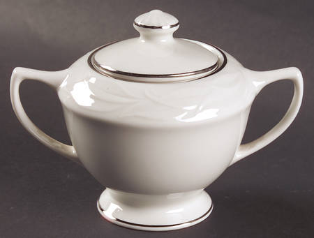 Concerto Platinum Sugar Bowl & Lid