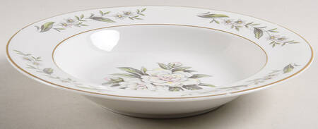 Gardenia Rim Soup Bowl