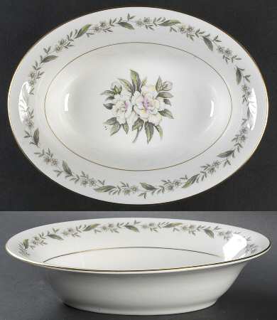 Gardenia 10" Oval Vegetable Bowl