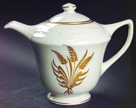 Golden Harvest Teapot & Lid