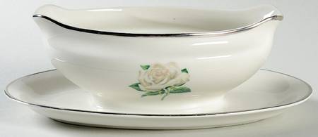 Manor House Gravy Boat with Attached Underplate