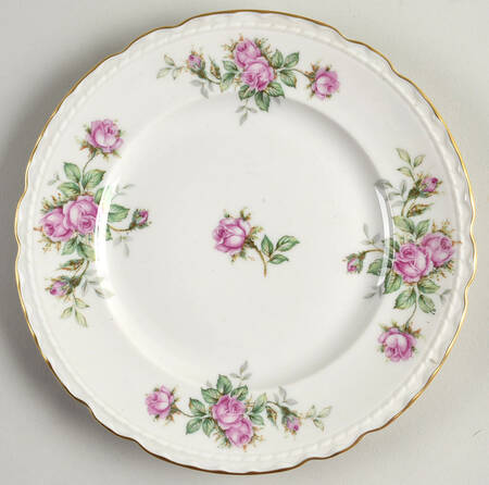 Southern Rose Salad Plate