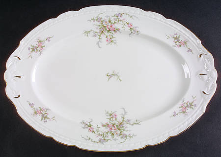 Susanna 15" Oval Serving Platter