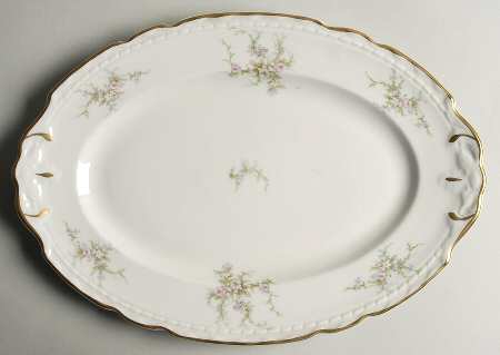 Susanna 13" Oval Serving Platter
