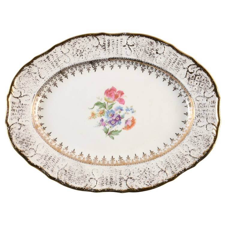 VOG16 11" Oval Serving Platter by Vogue
