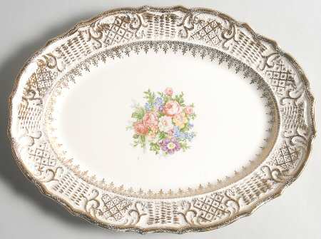 VOG17 13" Oval Serving Platter