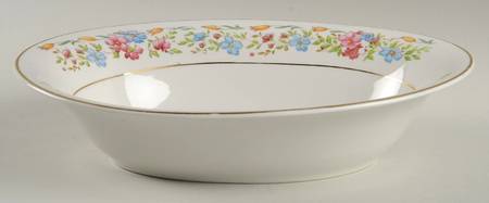 VOG18 10" Oval Vegetable Bowl