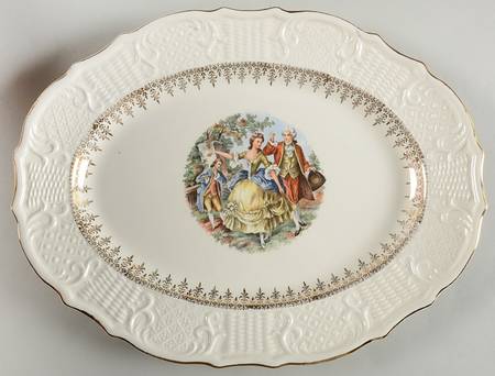 VOG7 13" Oval Serving Platter