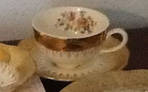 VOG8 Footed Cup & Saucer Set