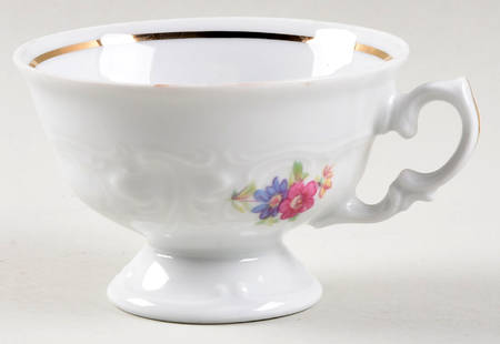 Wanda (Scalloped, Embossed) Footed Cup