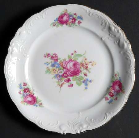 Wanda (Scalloped, Embossed) Bread & Butter Plate