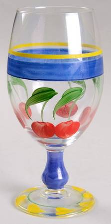 Fruit Fantasy Glassware Goblet