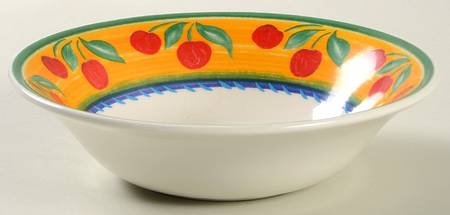 Fruit Fantasy Soup/Cereal Bowl by Vista Alegre