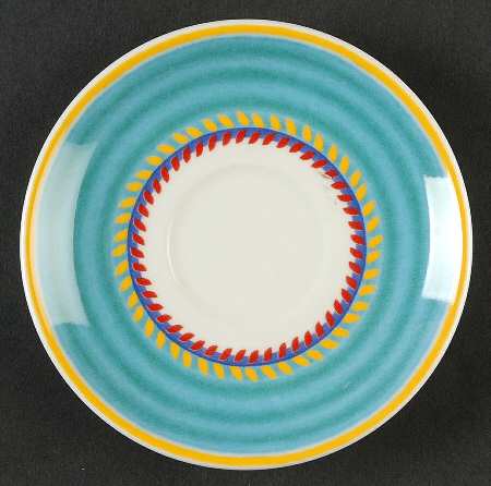 Fruit Fantasy Saucer for Flat Demitasse Cup