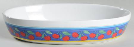 Fruit Fantasy 11" Oval Baker
