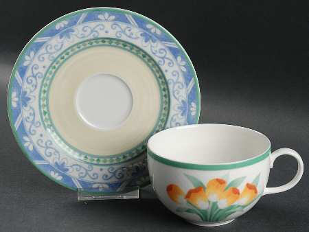 Perugia Breakfast Cup & Saucer Set
