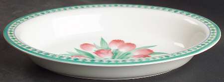 Perugia 10" Oval Vegetable Bowl