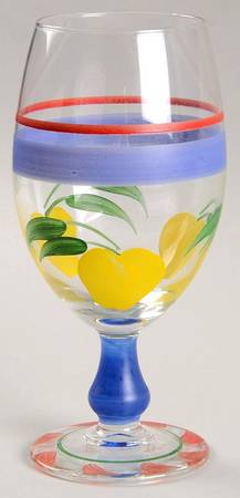 Fruit Fantasy Glassware Goblet