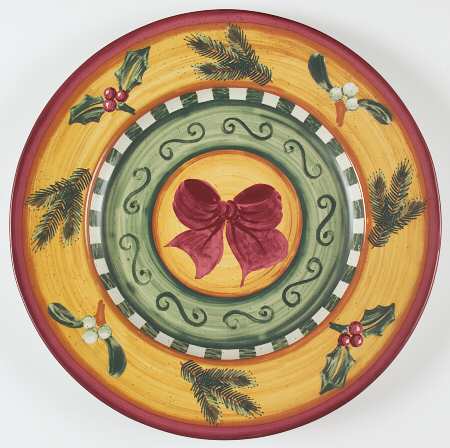Winterfest 17" Chop Plate (Round Platter)