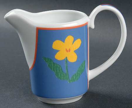 Yellow Flower Creamer