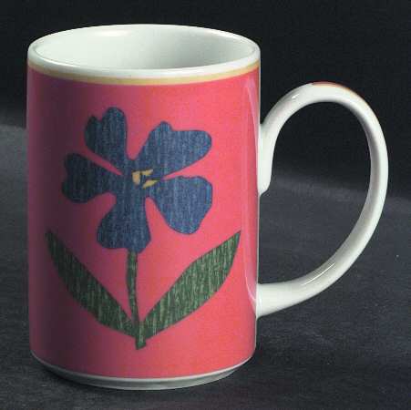 Blue Flower Mug