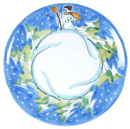 Winter Wonderland Salad Plate