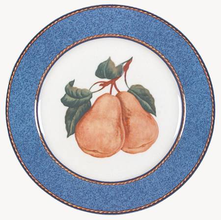 Blue Harvest Salad Plate