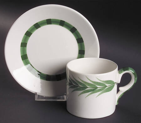 Este Flat Cup & Saucer Set