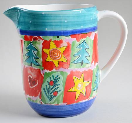 Christmas 64 Oz Pitcher
