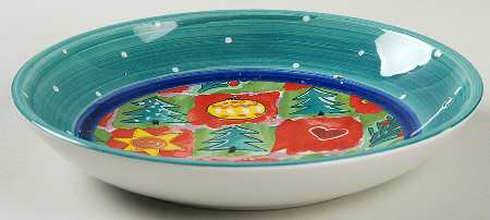 Christmas Coupe Cereal Bowl