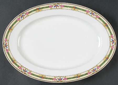 VIT121 15" Oval Serving Platter