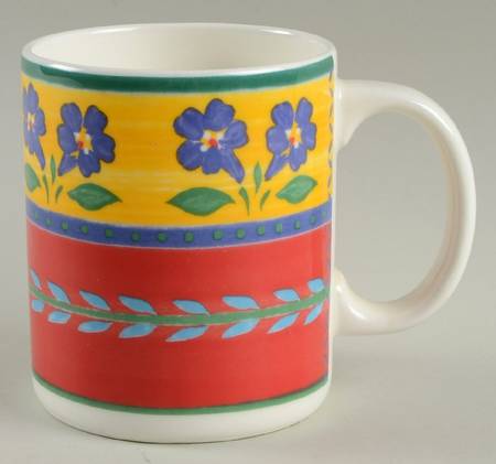 Blue Flowers Mug