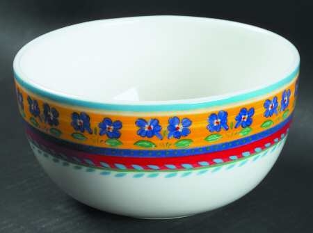 Blue Flowers Super Soup/Cereal Bowl