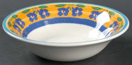 Blue Flowers Soup/Cereal Bowl