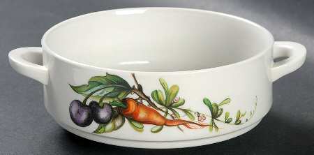 VIL34 Flat Cream Soup Bowl