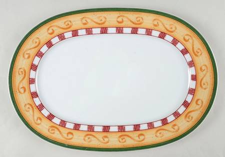 Winter Season 13" Oval Serving Platter