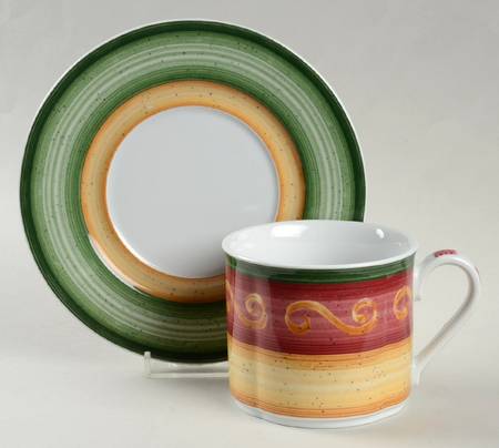 Winter Season Breakfast Cup & Saucer Set
