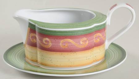 Winter Season Gravy Boat & Underplate