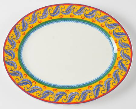 Rio 13" Oval Serving Platter