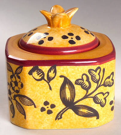 Tropical (Switch 5) Sugar Bowl & Lid