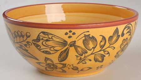 Tropical (Switch 5) 10" Round Vegetable Bowl
